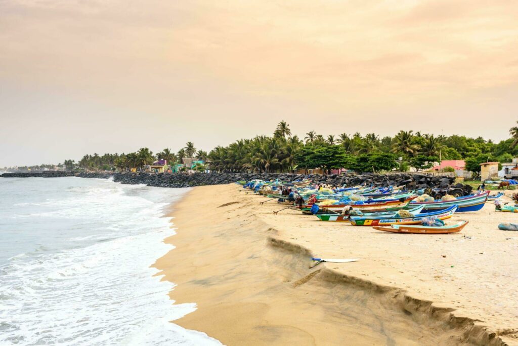 Pondichéry en Inde