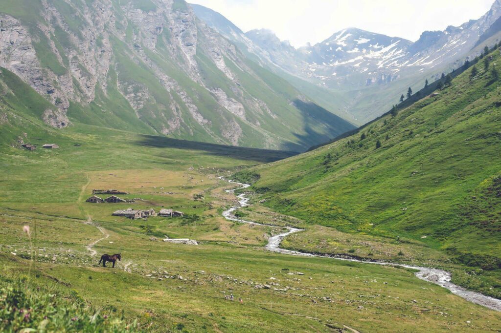 Paysage du Queyras italien