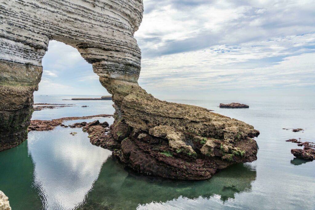 S'approcher des falaises