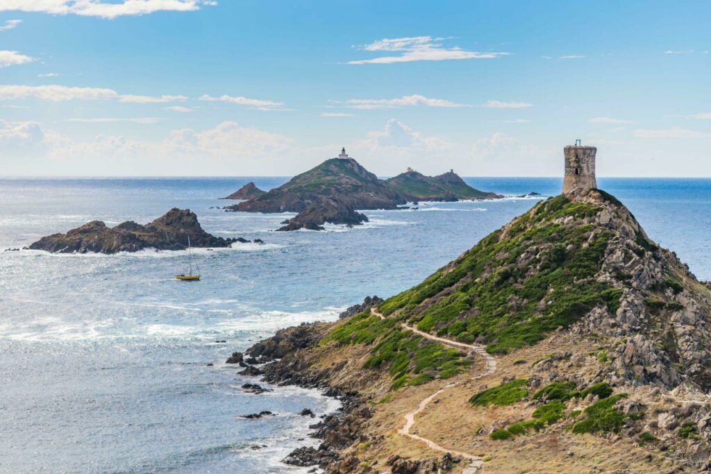 Vue depuis la Pointe de la Parata