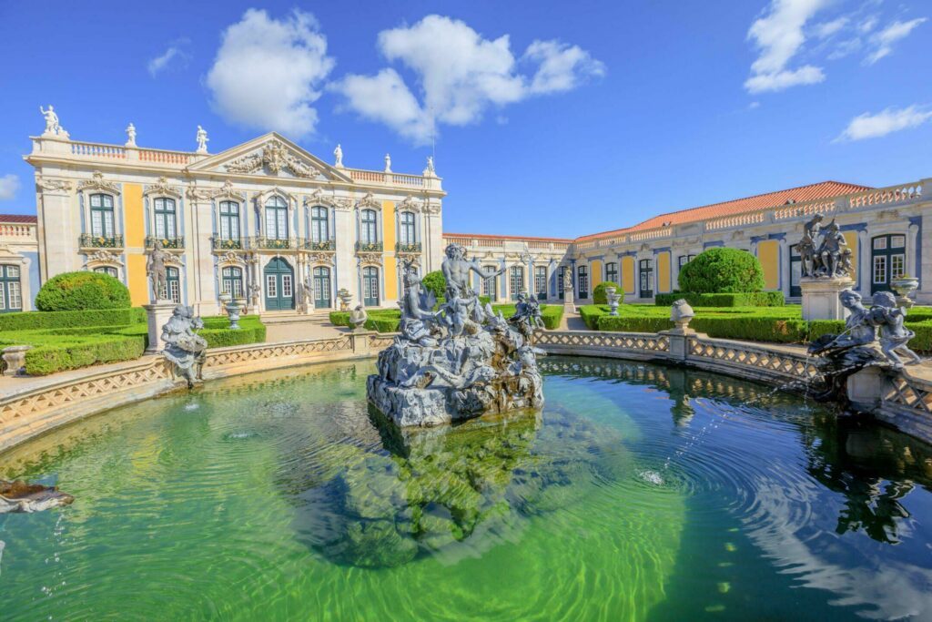 Le palais de Queluz autour de Lisbonne