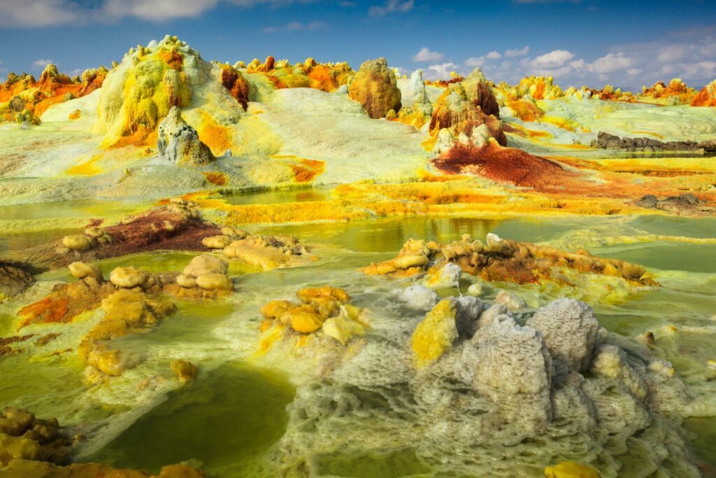 Le volcan Dallol