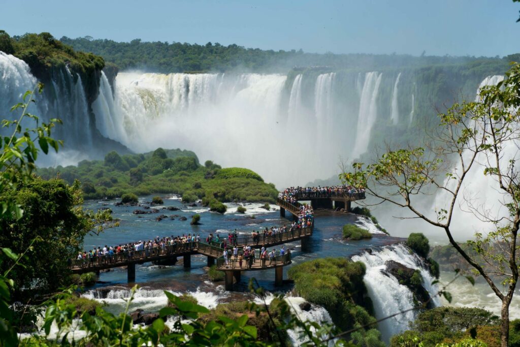 Les chutes d'Iguazu