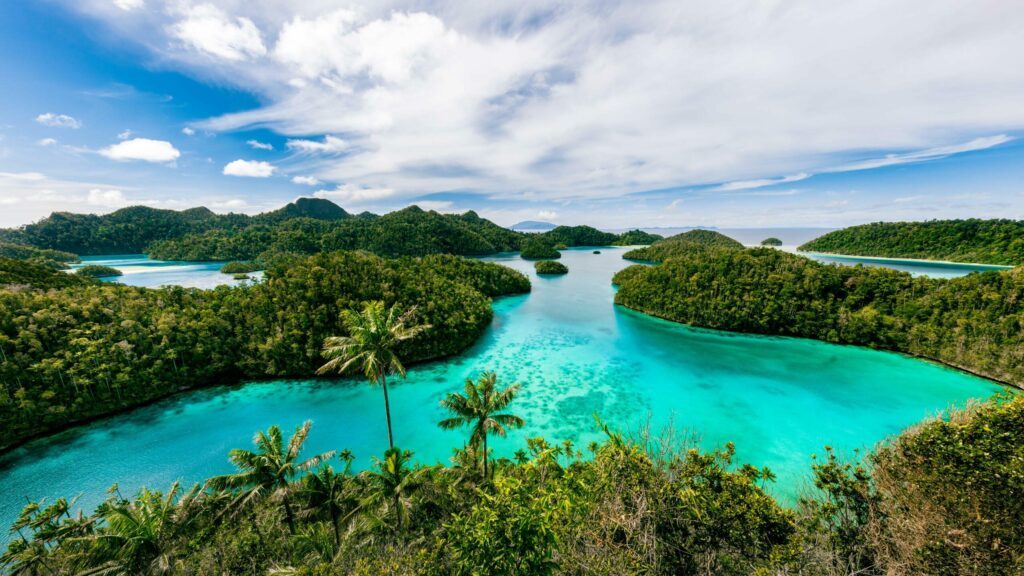 Les lagons de Raja Ampat