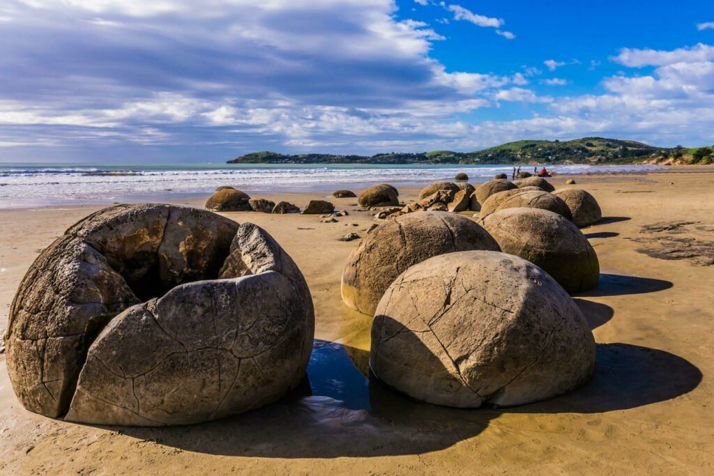 Les Moeraki Boulders