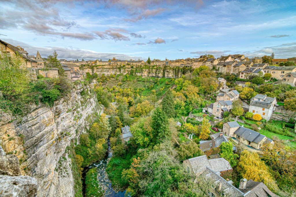 Bozouls dans l'Aveyron