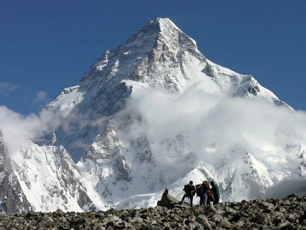 La montagne K-2 dans les paysages de montagne