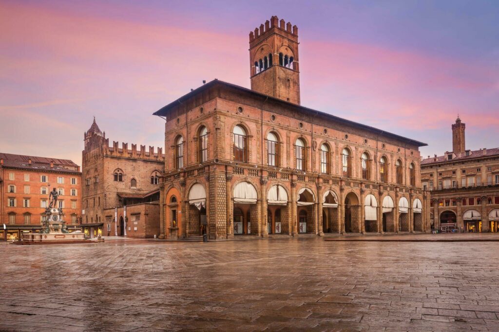 La Piazza Maggiore à Bologne