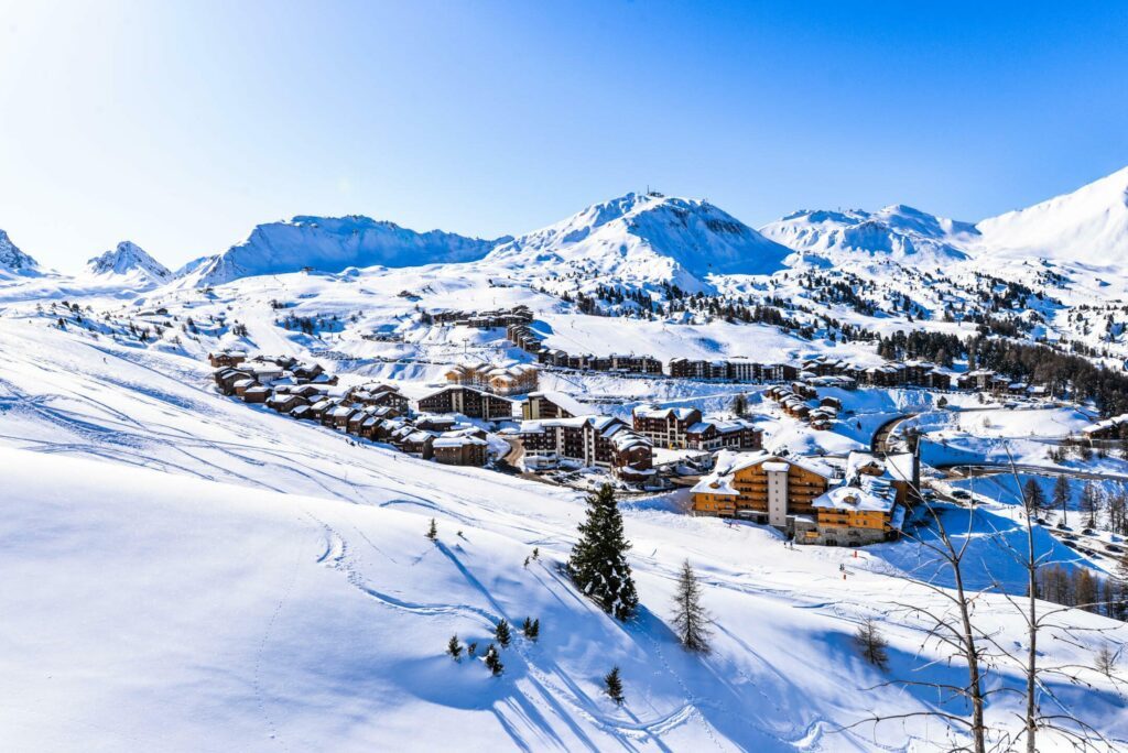 La Plagne dans les stations de ski proches de Grenoble