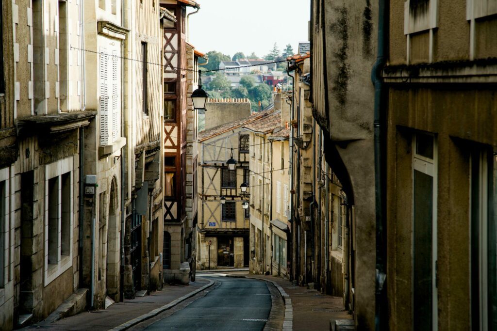 La vieille ville de Poitiers