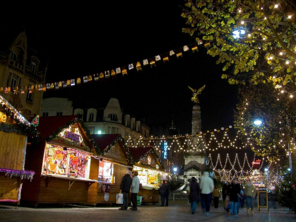 Le marché de Noël de Reims