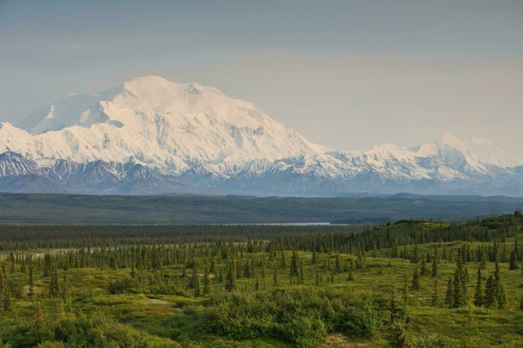 Le Mont Denali en Alaska