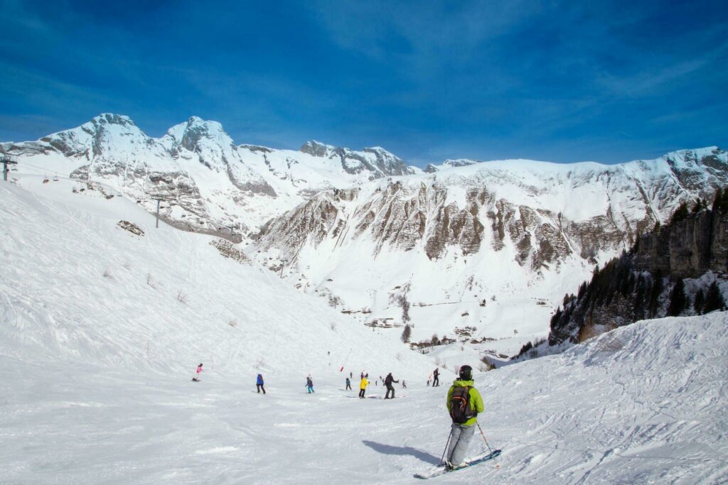 Skier au Grand-Bornand dans les stations de ski proches de Lyon