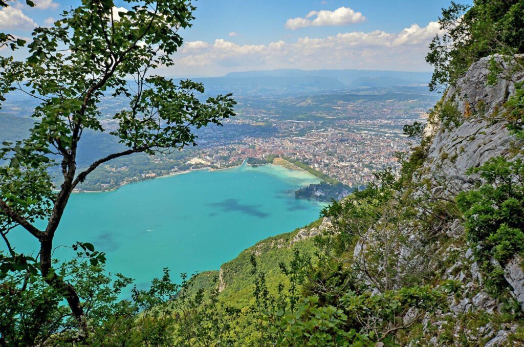 Vue panoramique depuis le Mont Veyrier