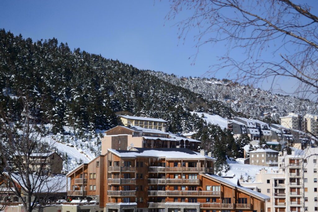 La station des Angles dans les Pyrénées