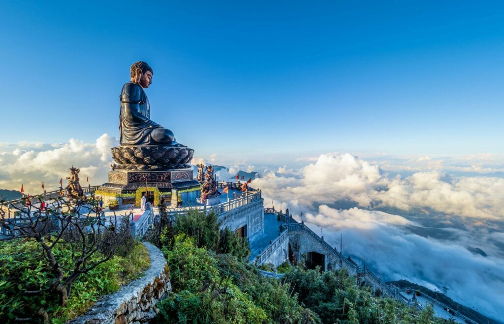 Le Bouddha géant au Vietnam