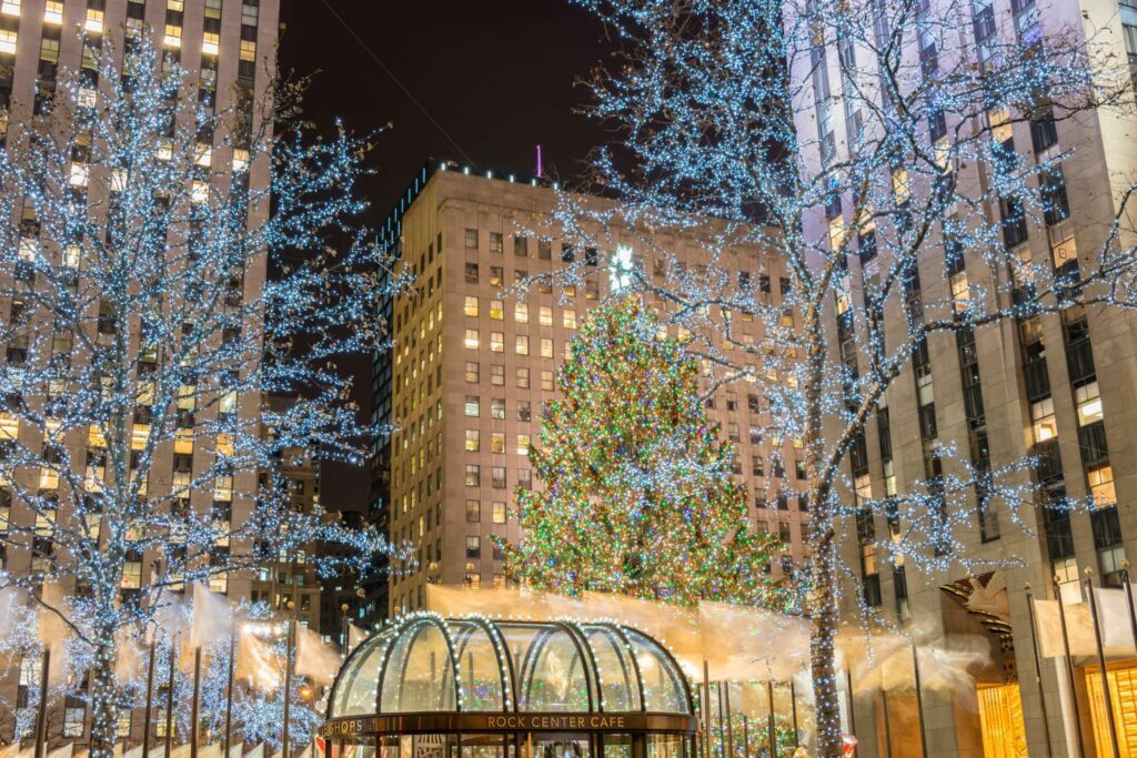 Le sapin de noël du Rockefeller Center