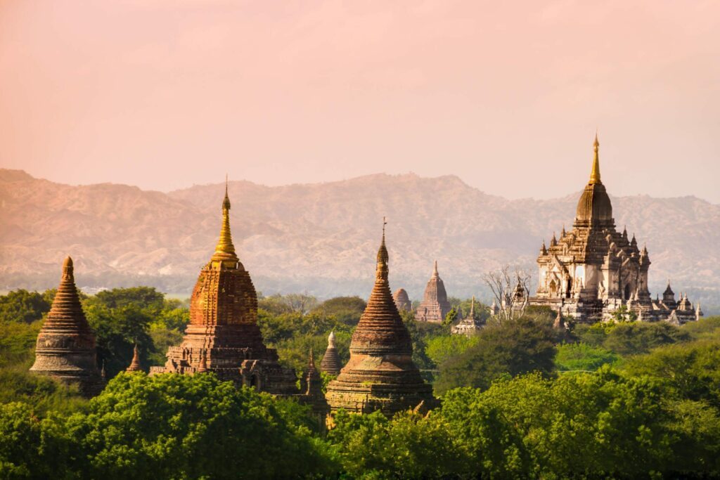 Les Temples de Bagan à Myanmar