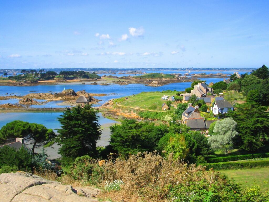 L'île de Bréhat en Bretagne