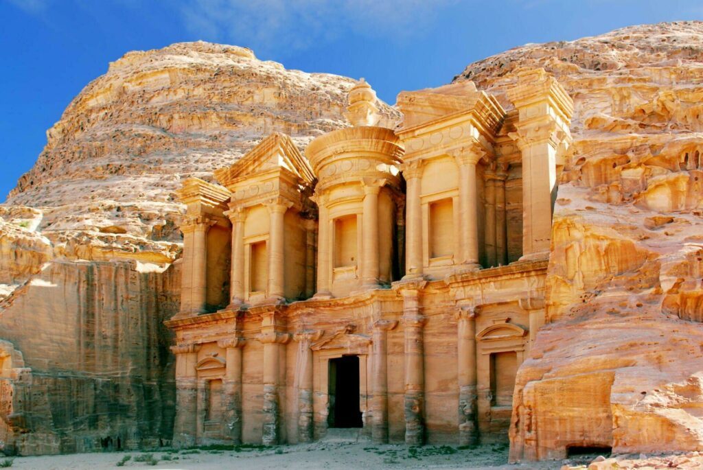 Petra en Jordanie