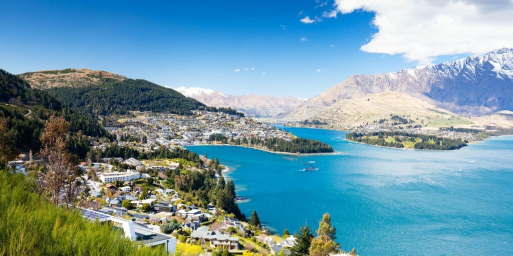 Queenstown en Nouvelle-Zélande