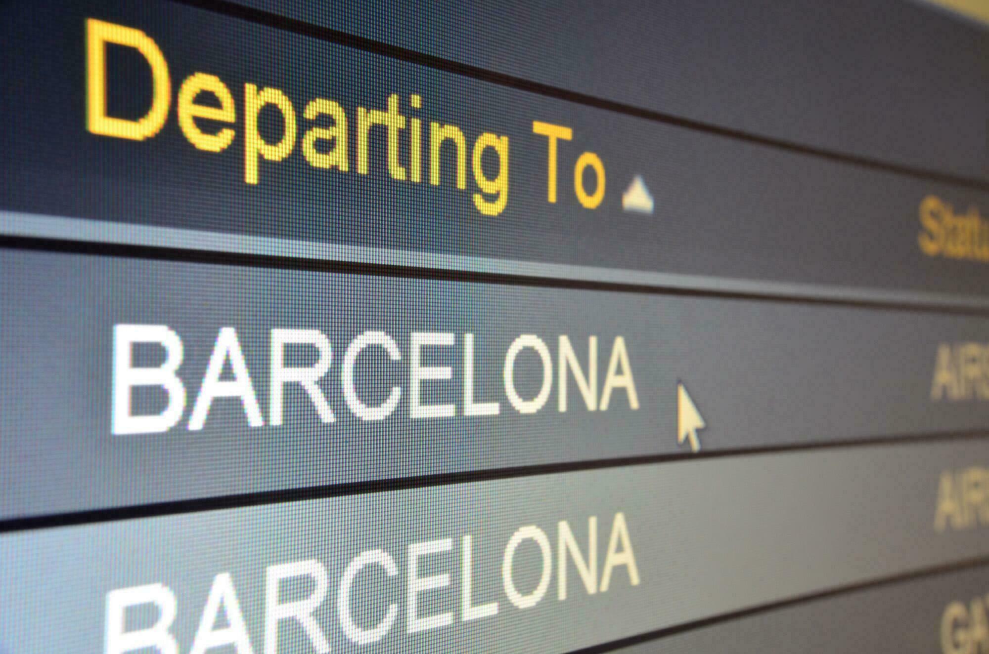 Billet d'avion pour Barcelone, vol depuis Lyon