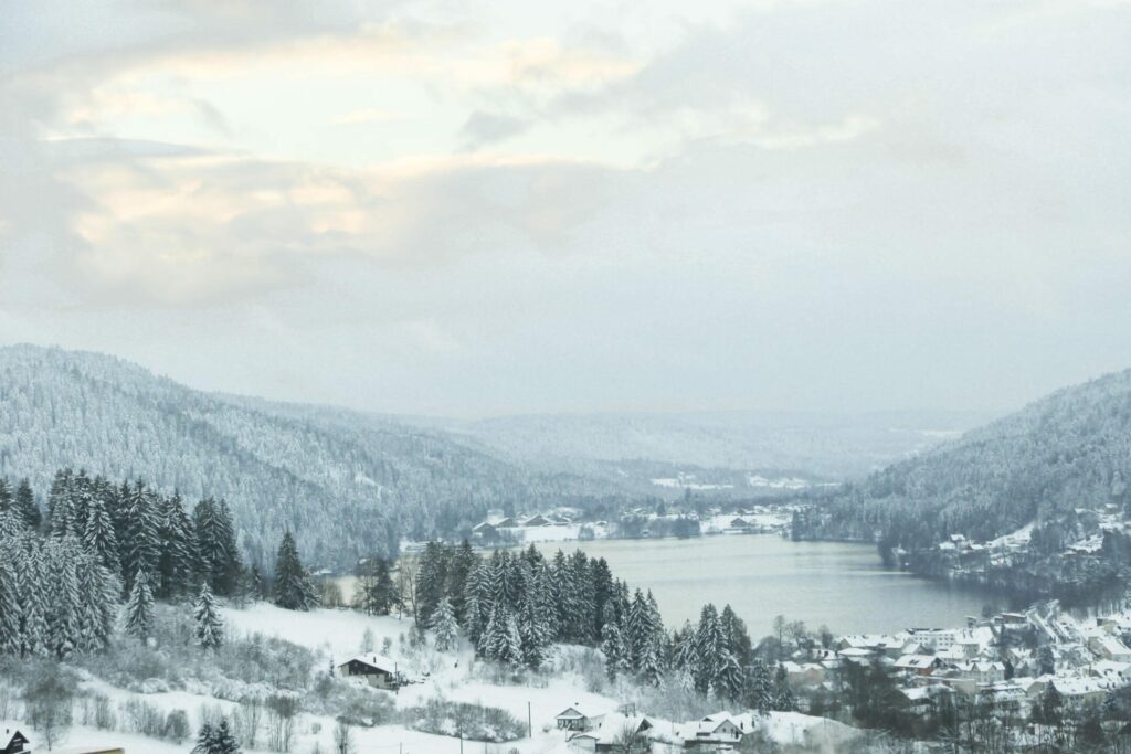 Gérardmer sous la neige