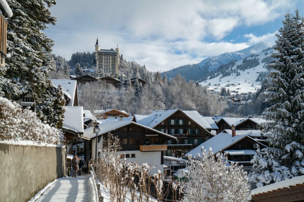 Gstaad dans les stations de ski en Suisse