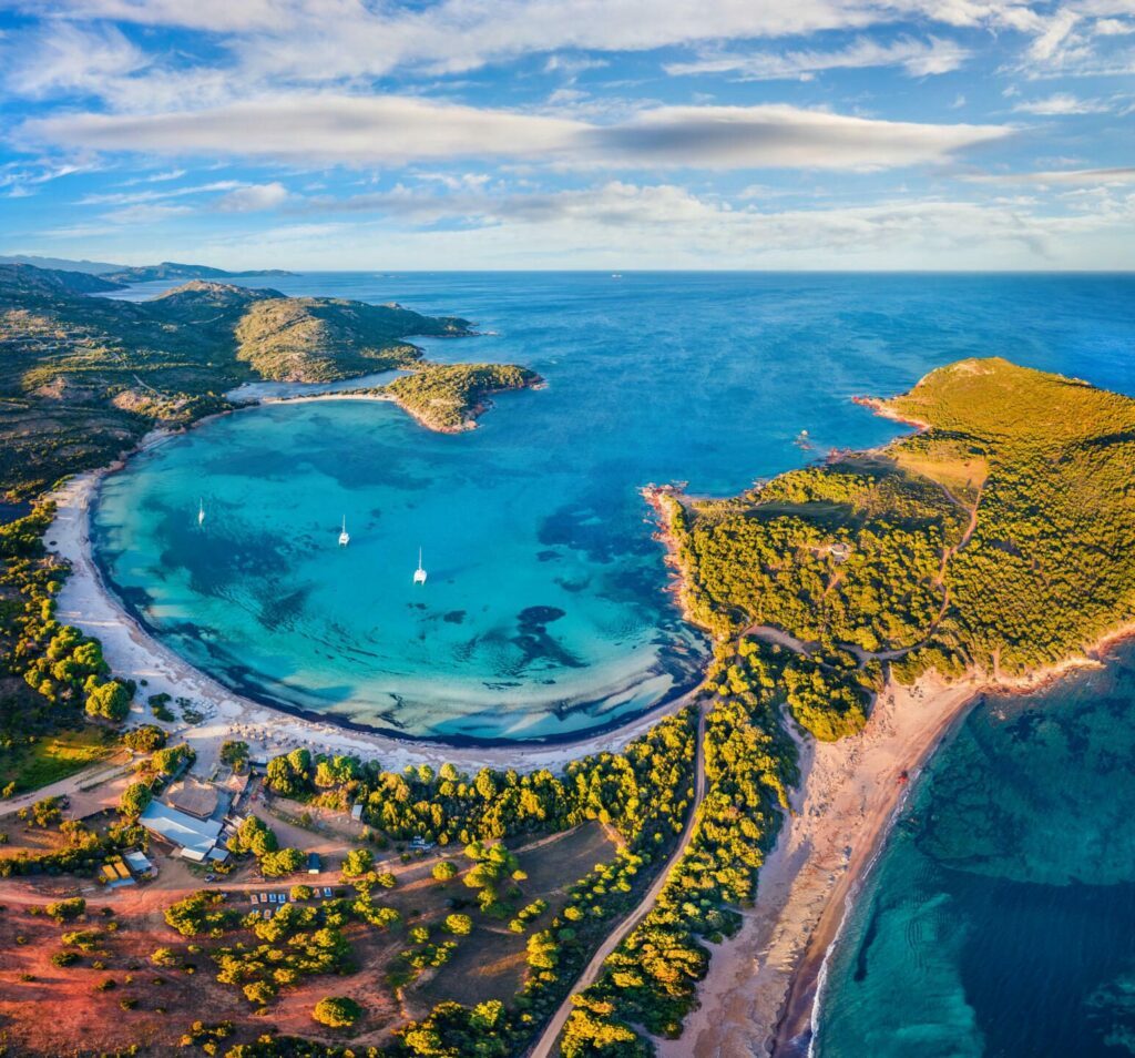 La plage de Rondinara