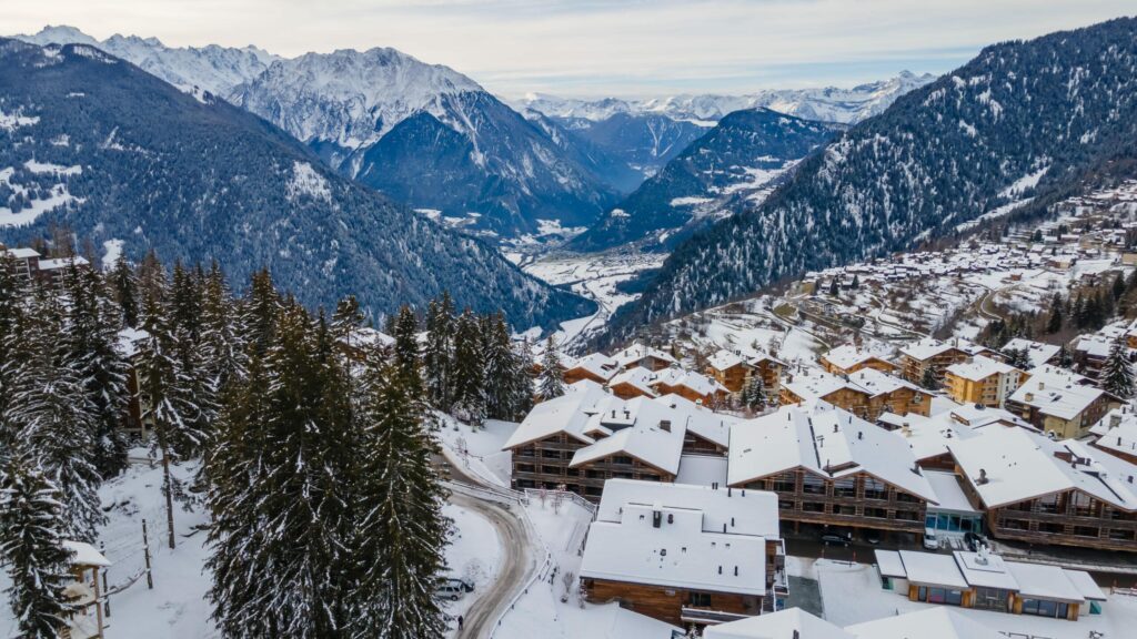 La station de ski de Verbier