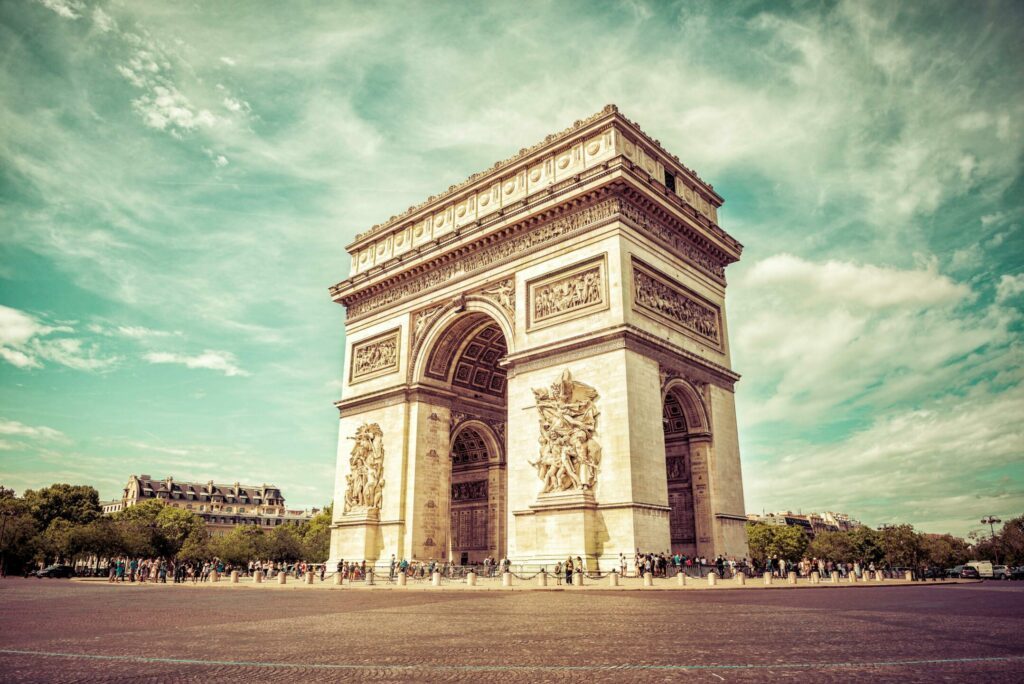 L'Arc de Triomphe à Paris