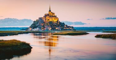 Le Mont Saint-Michel en Normandie