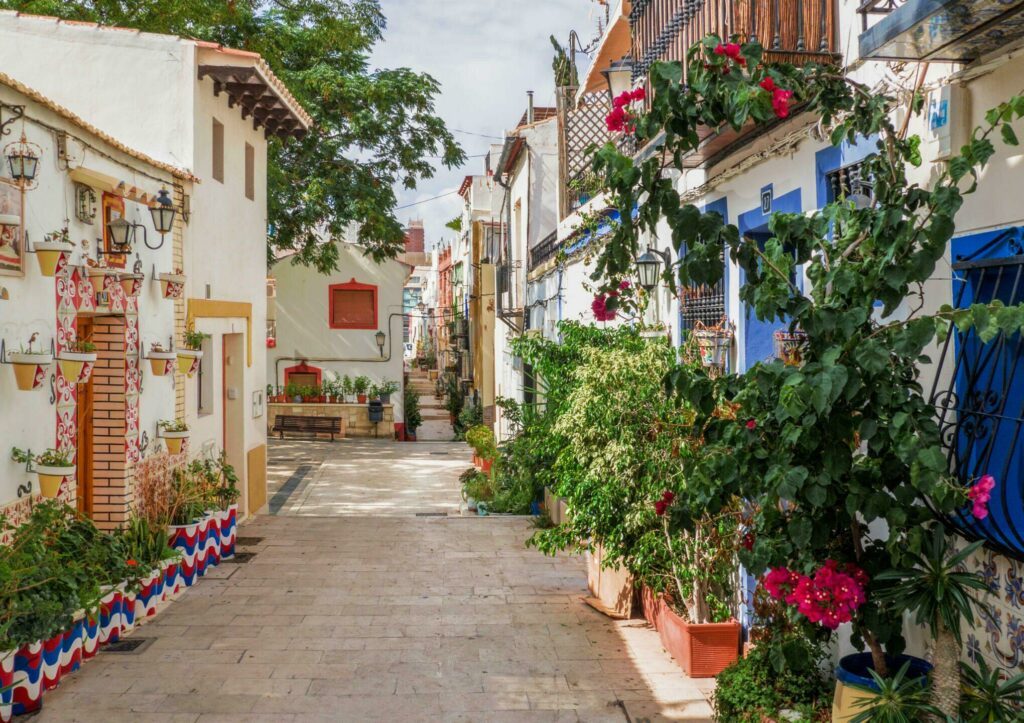 Le quartier de Santa Cruz à faire à Alicante