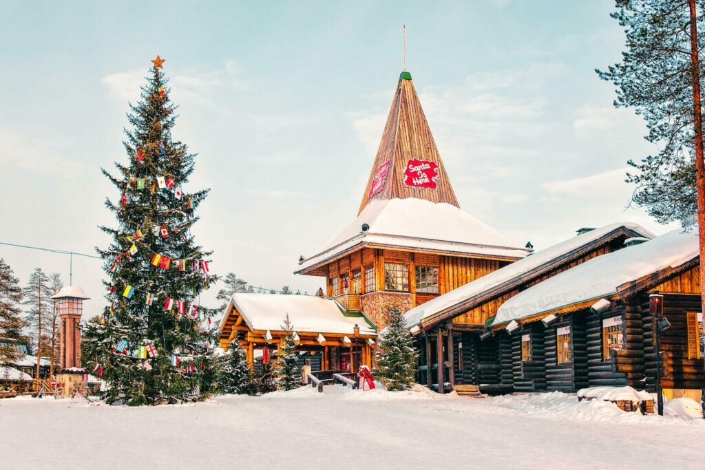 Le village du Père Noël à Rovaniemi