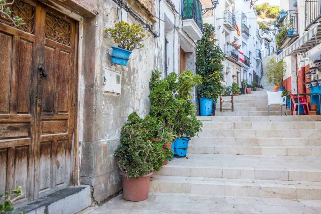 Les ruelles d'Alicante