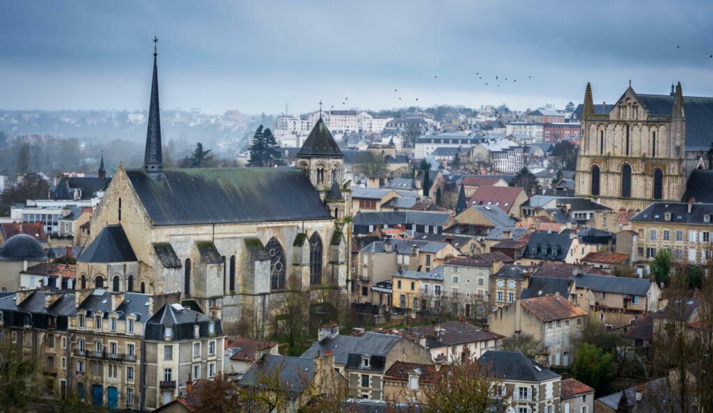 Les toits de Poitiers