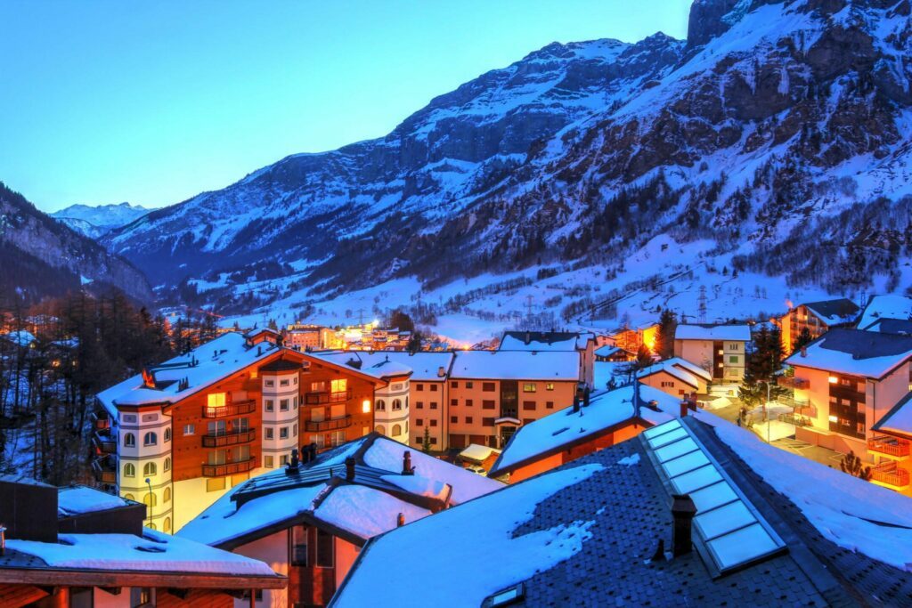 Loèche-les-Bains en Suisse