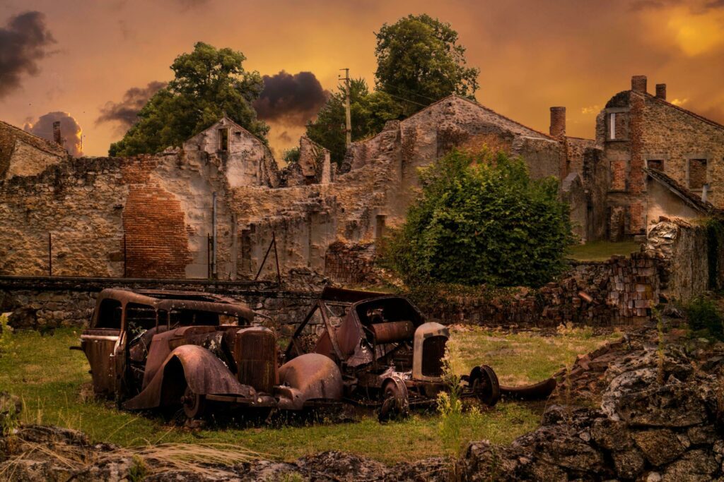 Oradour-sur-Glane dans le tourisme de mémoire