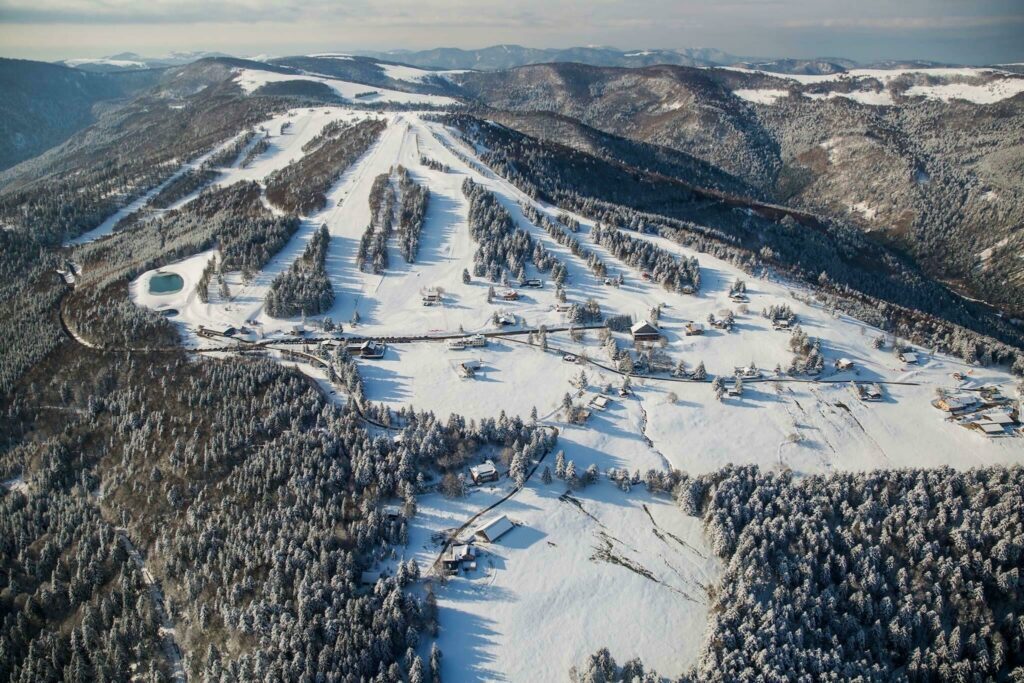 Schnepfenried dans les stations de ski des Vosges