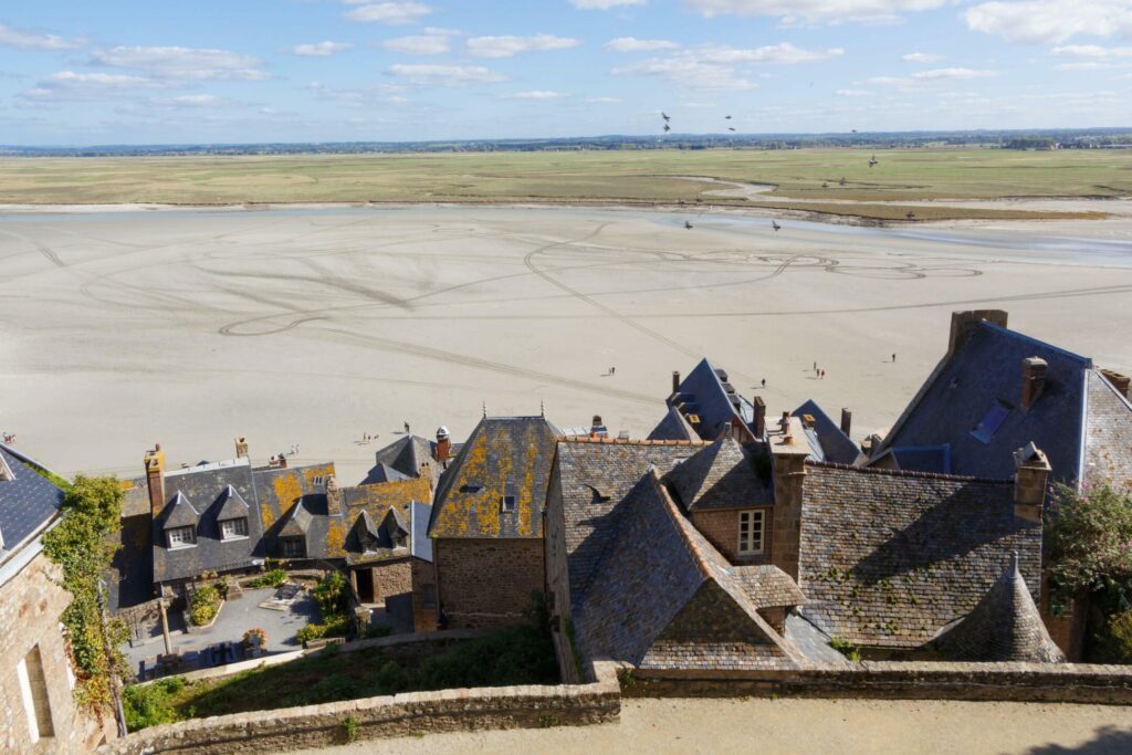 Vue sur la Baie depuis les remparts