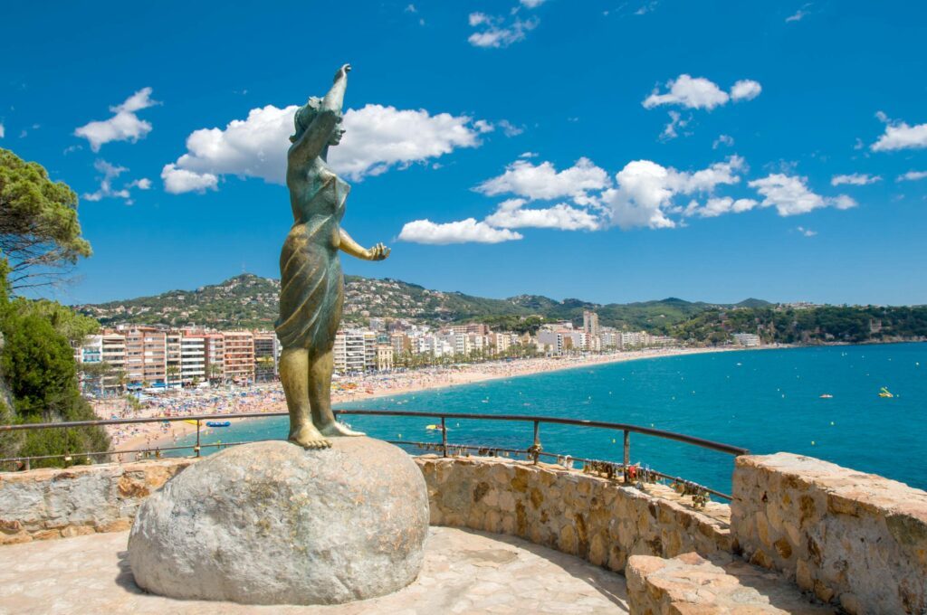 Vue sur Lloret de Mar