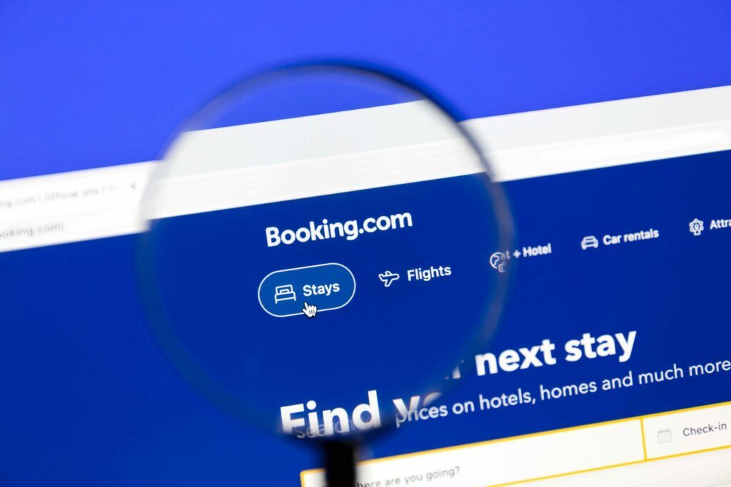 Booking on the best hotel comparison sites