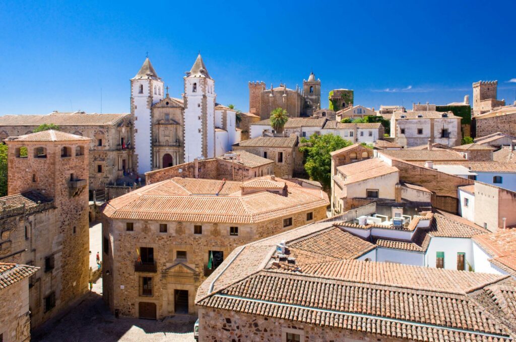 Caceres à visiter lors d'un road trip en Espagne