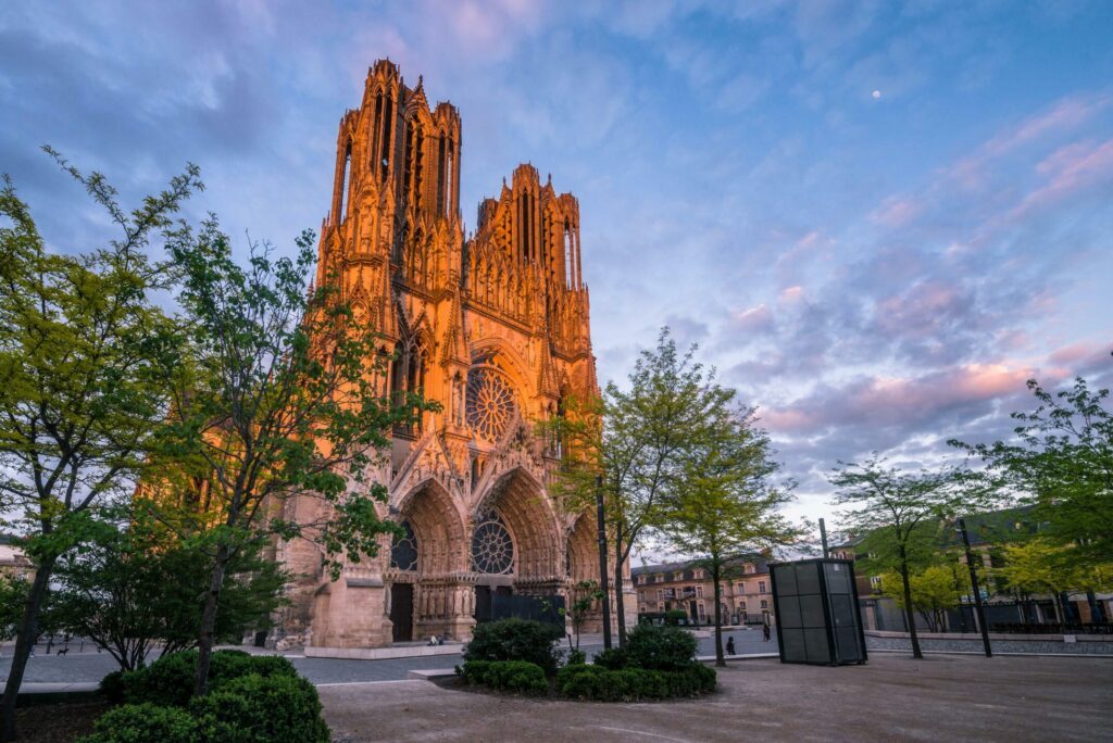 La cathédrale de Reims