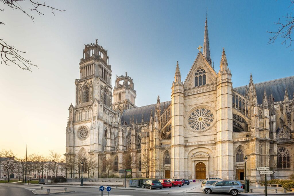 La cathédrale d'Orléans à 1h de Paris en train