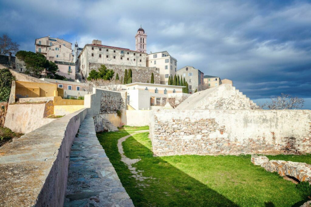 La citadelle à faire à Bastia