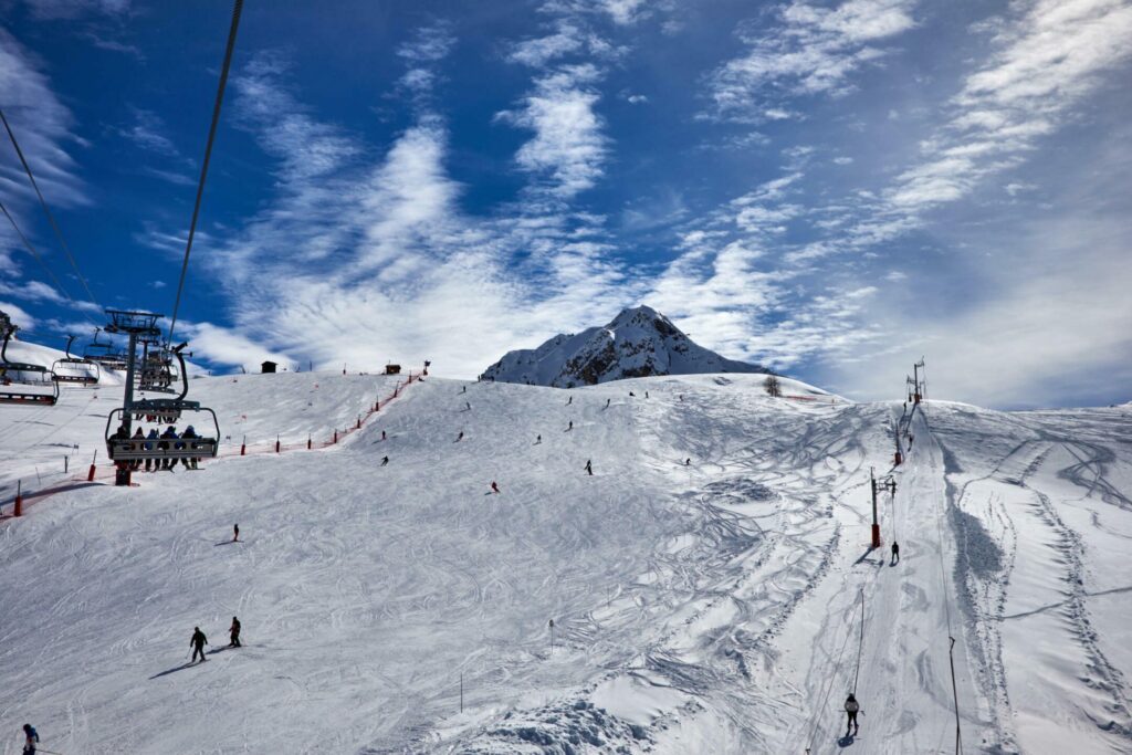 La Plagne dans les stations de ski des Alpes du Nord