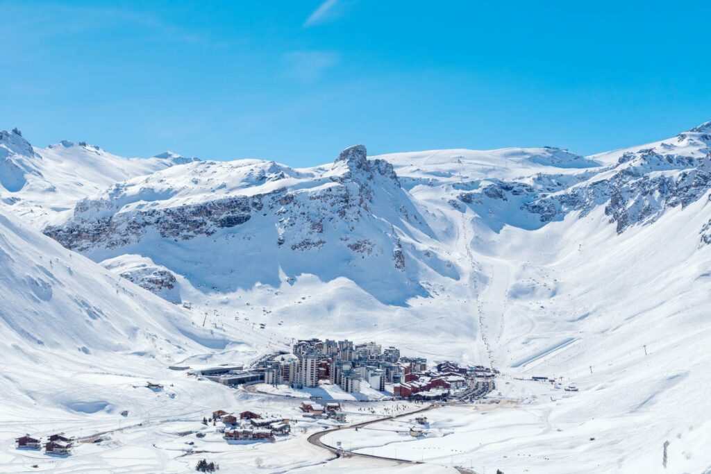 La station de Tignes