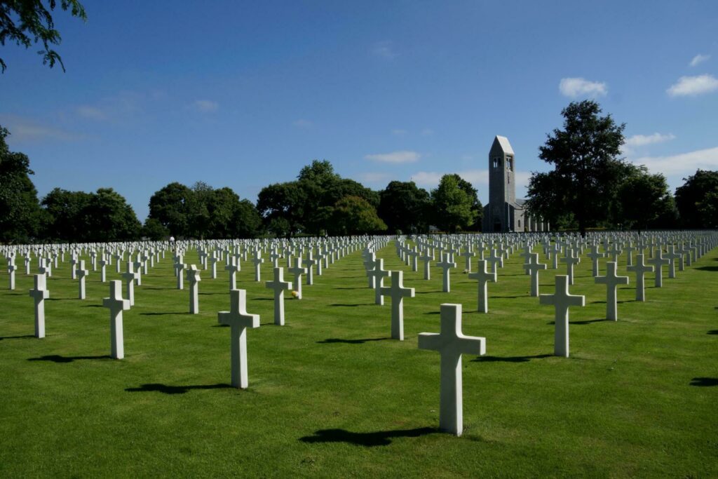 Le cimetière américain de Saint-James