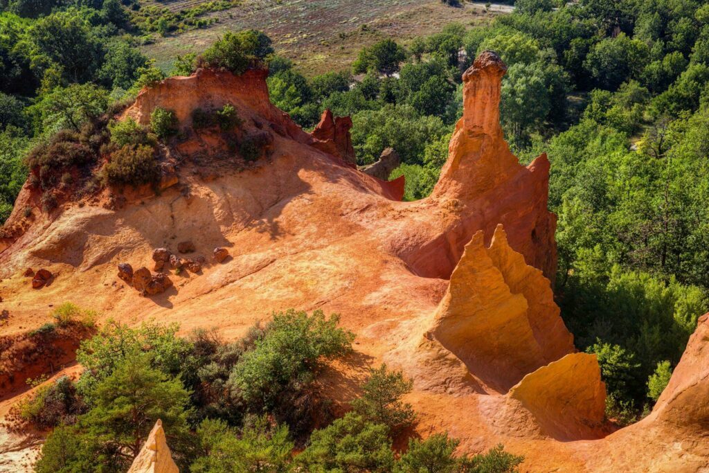 Le Colorado Provençal à faire autour d'Avignon